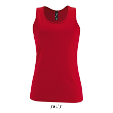 SOL&#039;S ujjatlan Női sport trikó SO02117, Red-L munkaruha