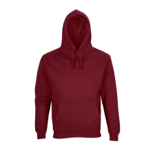 SOL'S unisex kapucnis pulóver SO03815, Burgundy-M női pulóver, kardigán