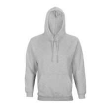 SOL&#039;S unisex kapucnis pulóver SO03815, Grey Melange-2XL női pulóver, kardigán