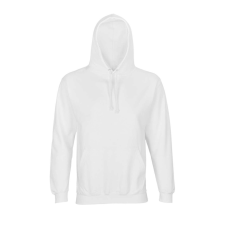 SOL'S unisex kapucnis pulóver SO03815, White-2XL női pulóver, kardigán