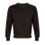 SOL'S unisex környakas pulóver SO03814, Black-L
