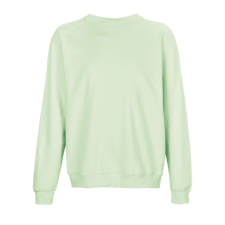 SOL'S unisex környakas pulóver SO03814, Creamy Green-2XL női pulóver, kardigán