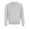 SOL'S unisex környakas pulóver SO03814, Grey Melange-XL
