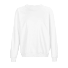 SOL'S unisex környakas pulóver SO03814, White-S