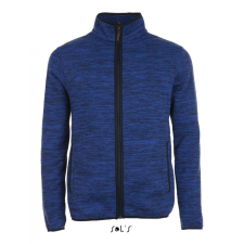 SOL&#039;S Uniszex kabát SOL&#039;S SO01652 Sol&#039;S Turbo - Knitted Fleece Jacket -XL, Bugatti Blue/Navy Pro női dzseki, kabát