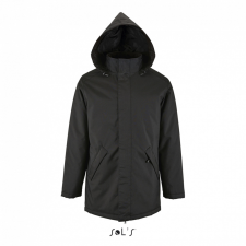 SOL&#039;S Uniszex kabát SOL&#039;S SO02109 Sol&#039;S Robyn - Jacket With padded Lining -2XL, Black női dzseki, kabát