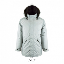 SOL&#039;S Uniszex kabát SOL&#039;S SO02109 Sol&#039;S Robyn - Jacket With padded Lining -2XL, Metal Grey női dzseki, kabát