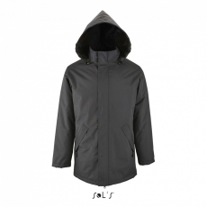 SOL'S Uniszex kabát SOL'S SO02109 Sol'S Robyn - Jacket With padded Lining -L, Charcoal Grey