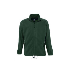 SOL'S Uniszex kabát SOL'S SO55000 Sol'S north Men - Zipped Fleece Jacket -2XL, Fir Green