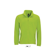 SOL&#039;S Uniszex kabát SOL&#039;S SO55000 Sol&#039;S north Men - Zipped Fleece Jacket -L, Lime női dzseki, kabát