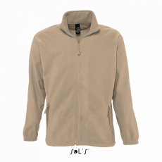 SOL'S Uniszex kabát SOL'S SO55000 Sol'S north Men - Zipped Fleece Jacket -L, Rope