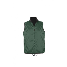 SOL'S Uniszex mellény SOL'S SO44001 Sol'S Winner - Contrasted Reversible Bodywarmer -M, Forest Green