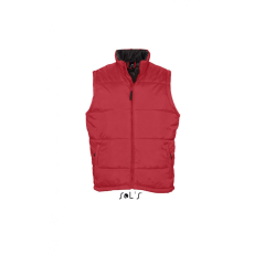 SOL'S Uniszex mellény SOL'S SO44002 Sol'S Warm - Quilted Bodywarmer -3XL, Red