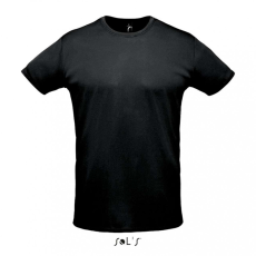 SOL'S Uniszex póló SOL'S SO02995 Sol'S Sprint - Sport T-Shirt -M, Black