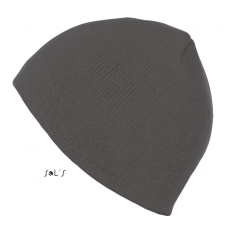 SOL'S Uniszex sapka SOL'S SO88122 Sol'S Bronx - Acrylic Hat -Egy méret, Dark Grey