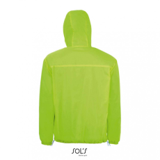 SOL'S Uniszex széldzseki SOL'S SO01171 Sol'S Skate - Lined Windbreaker -2XL, Neon Lime/Royal Blue