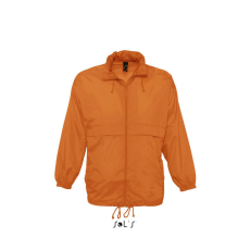 SOL'S Uniszex széldzseki SOL'S SO32000 Sol'S Surf - Water Repellent Windbreaker -L, Orange