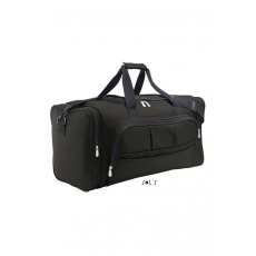 SOL'S Uniszex táska SOL'S SO70900 Sol'S Week-End - 600D polyester Multi-pocket Travel Bag -Egy méret, Black