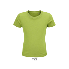  SOL&- 039;S CRUSADER KIDS környakas rövid ujjú pamut gyerek póló SO03580, Apple Green-2A
