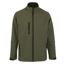  SOL&- 039;S RELAX vastag 3 rétegű férfi softshell dzseki SO46600, Army-XL