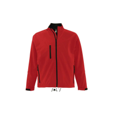  SOL&- 039;S RELAX vastag 3 rétegű férfi softshell dzseki SO46600, Pepper Red-2XL