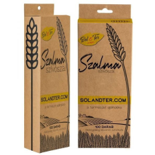 Sol&amp;Ter szalma szívószál 100db konyhai eszköz