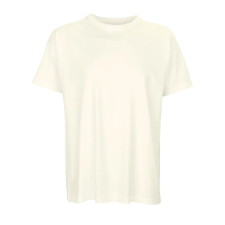 SOL'S Boxy Men's oversized póló (creamy white, M) munkaruha