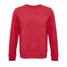 SOL'S Comet - unisex környakú pulóver (red, S) munkaruha