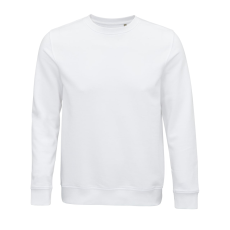 SOL'S Comet - unisex környakú pulóver (white, L)