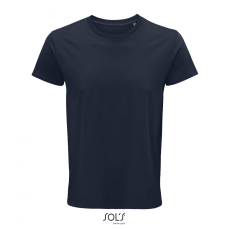 SOL'S Crusader Men - környakas testhezálló jersey póló (french navy, 2XL)