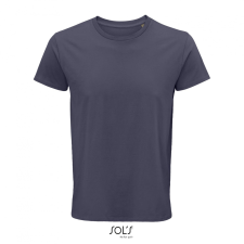 SOL'S Crusader Men - környakas testhezálló jersey póló (mouse grey, 2XL) munkaruha