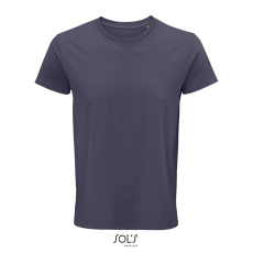 SOL'S Crusader Men - környakas testhezálló jersey póló (mouse grey, XL)