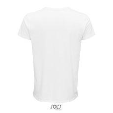 SOL'S Crusader Men - környakas testhezálló jersey póló (white, 2XL)
