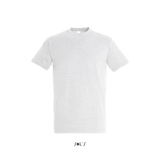 SOL'S Imperial- férfi környakú póló (ash, 2XL) munkaruha