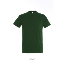 SOL'S Imperial- férfi környakú póló (bottle green, 5XL) munkaruha