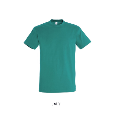 SOL'S Imperial- férfi környakú póló (emerald, L) munkaruha