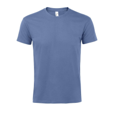 SOL'S Imperial- férfi környakú póló (kék, 2XL) munkaruha