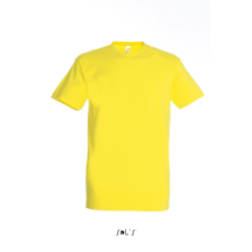 SOL'S Imperial- férfi környakú póló (lemon, L)