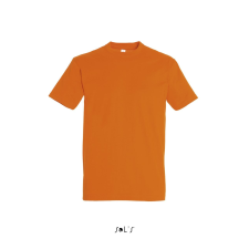 SOL'S Imperial- férfi környakú póló (orange, L) munkaruha
