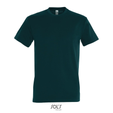 SOL'S Imperial- férfi környakú póló (petroleum blue, M) munkaruha