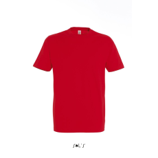 SOL'S Imperial- férfi környakú póló (red, 5XL)