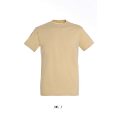 SOL'S Imperial- férfi környakú póló (sand, XL)