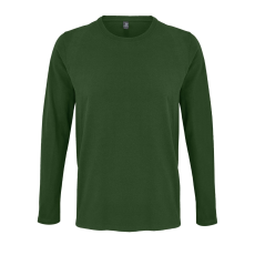 SOL'S Imperial LSL Men - hosszú ujjú póló (bottle green, M)