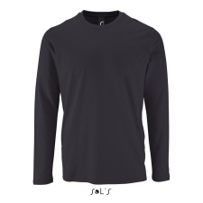 SOL'S Imperial LSL Men - hosszú ujjú póló (mouse grey, 2XL) munkaruha