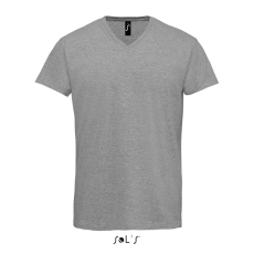 SOL'S Imperial V Men - v-nyakú póló (grey melange, S)