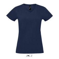 SOL'S Imperial V Women - v-nyakú póló (french navy, XL)
