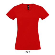 SOL'S Imperial V Women - v-nyakú póló (red, L)