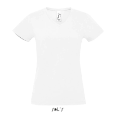 SOL'S Imperial V Women - v-nyakú póló (white, S)