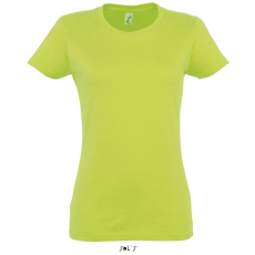 SOL'S Imperial Women - környakú póló (apple green, L)