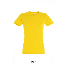 SOL'S Imperial Women - környakú póló (gold, L) munkaruha